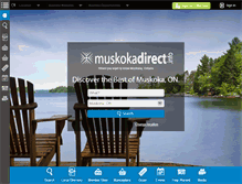 Tablet Screenshot of muskokadirect.info