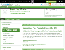 Tablet Screenshot of beat-the-wheat-huntsville.muskokadirect.info